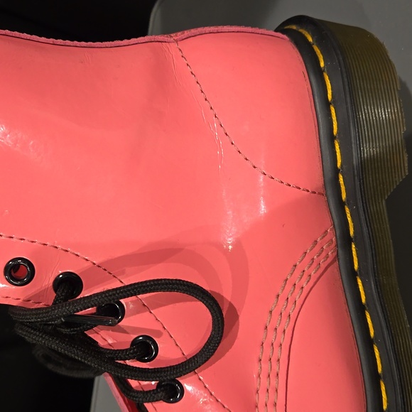Doc Martens Boots- rare color! Melon pink - Picture 4 of 17